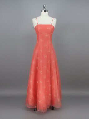 Vintage 90s Zum Zum Prom Formal Party Dress Gown XS